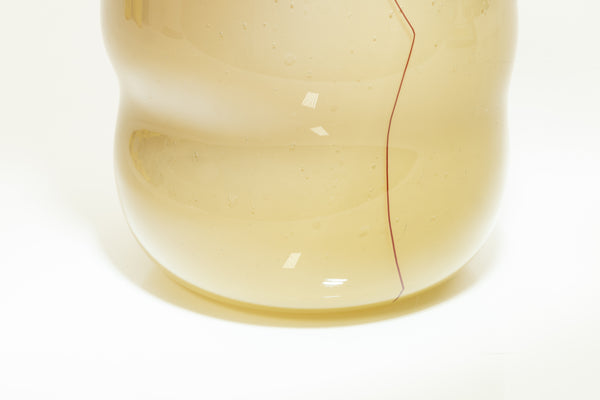 Dale Chihuly Blanket Soft Cylinder Signed 1980 Handblown Glass