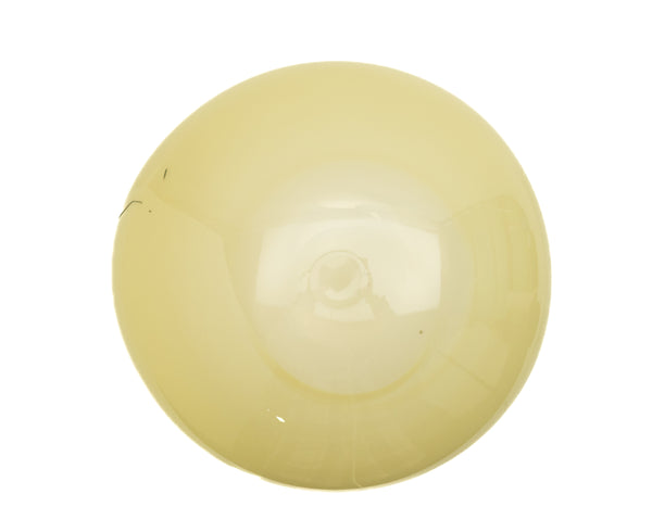 Dale Chihuly Butter Yellow Basket with Black Lap Wrap Signed 1993 Handblown Glass Sculpture