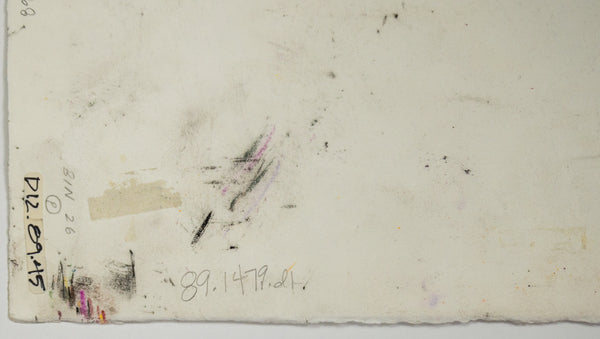 Dale Chihuly Original Signed Charcoal Venetian Drawing 89/1479