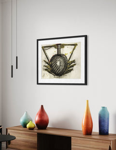 Dale Chihuly, Original Charcoal Japan Drawing 89/1426