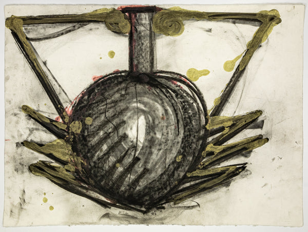 Dale Chihuly Original Charcoal Japan Drawing 89/1426