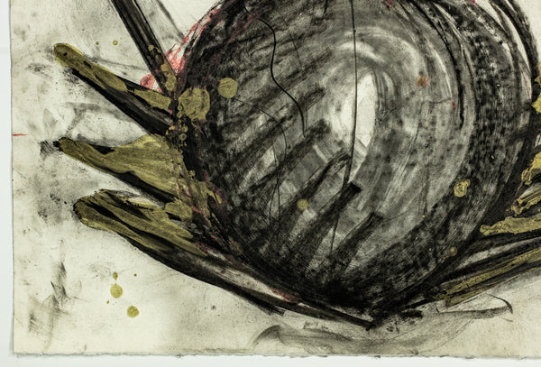 Dale Chihuly Original Charcoal Japan Drawing 89/1426