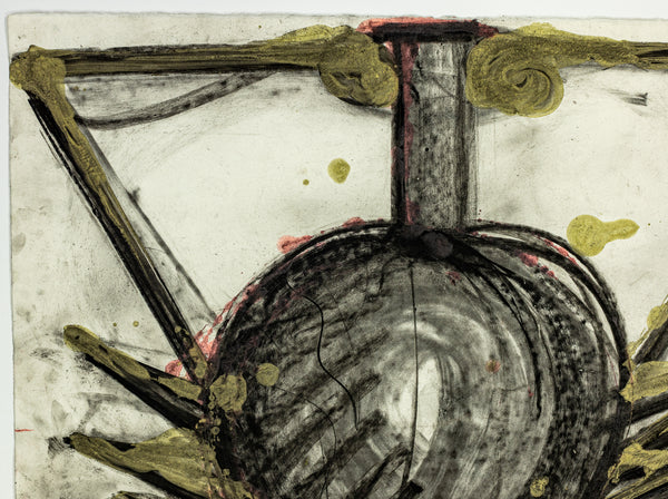 Dale Chihuly Original Charcoal Japan Drawing 89/1426