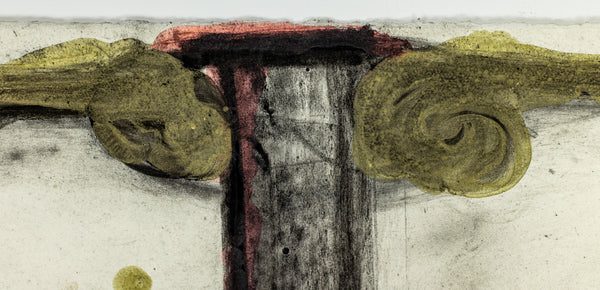 Dale Chihuly Original Charcoal Japan Drawing 89/1426