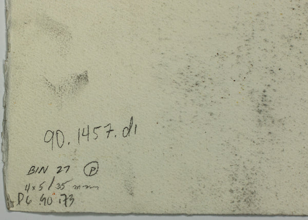 Dale Chihuly Original Signed Charcoal Japan Drawing 90/1457