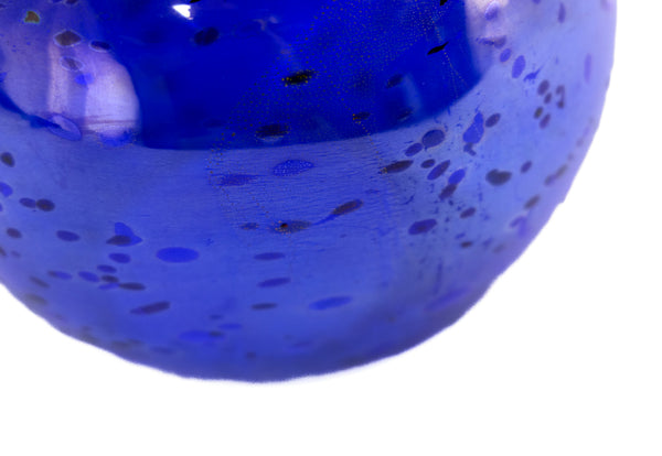 Dale Chihuly, Cobalt Blue Basket, 1994 Portland Press Edition Signed Handblown Glass