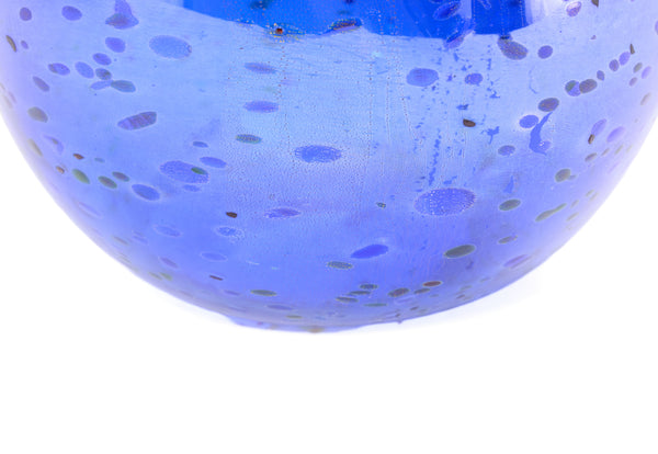 Dale Chihuly, Cobalt Blue Basket, 1994 Portland Press Edition Signed Handblown Glass