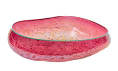 Dale Chihuly Large 15” signed 1991 Pink Corbeille Macchia