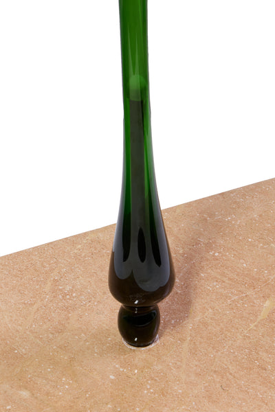 Dale Chihuly, Handblown Glass, Organic Abstract, 5 Foot Green Monumetal Installation