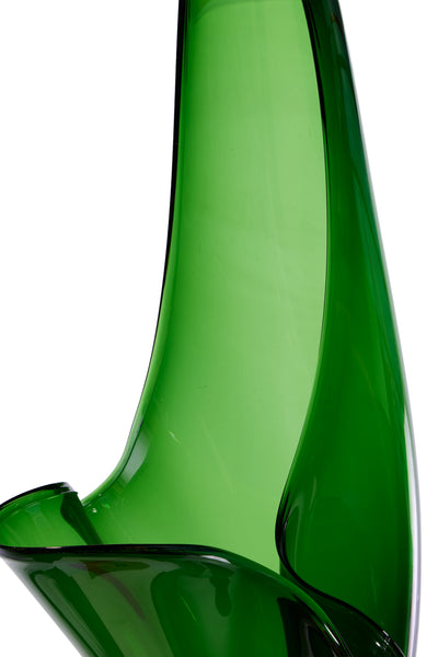 Dale Chihuly, Handblown Glass, Organic Abstract, 5 Foot Green Monumetal Installation