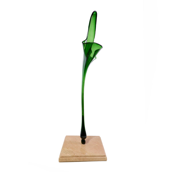 Dale Chihuly, Handblown Glass, Organic Abstract, 5 Foot Green Monumetal Installation