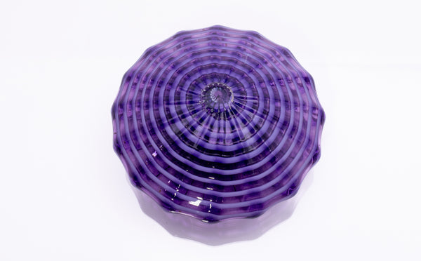 Dale Chihuly, Imperial Iris Persian, (1999) a hand-blown glass sculpture, signed 'Chihuly PP 99', measuring 7.5 x 13.75 x 11 inches