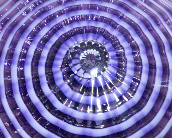 Dale Chihuly, Imperial Iris Persian, (1999) a hand-blown glass sculpture, signed 'Chihuly PP 99', measuring 7.5 x 13.75 x 11 inches