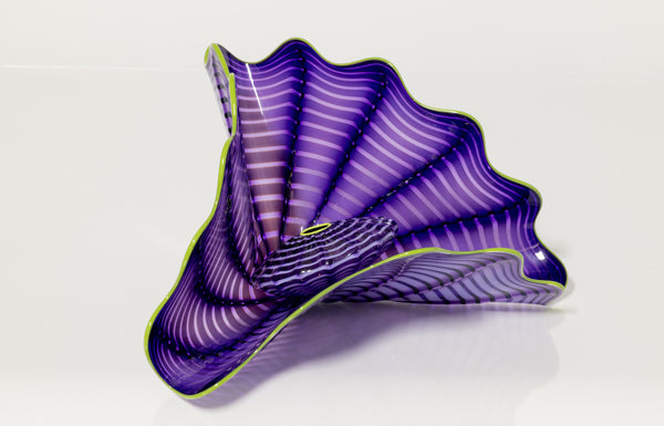Dale Chihuly, Imperial Iris Persian, (1999) a hand-blown glass sculpture, signed 'Chihuly PP 99', measuring 7.5 x 13.75 x 11 inches