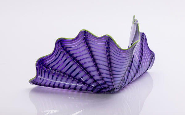 Dale Chihuly, Imperial Iris Persian, (1999) a hand-blown glass sculpture, signed 'Chihuly PP 99', measuring 7.5 x 13.75 x 11 inches
