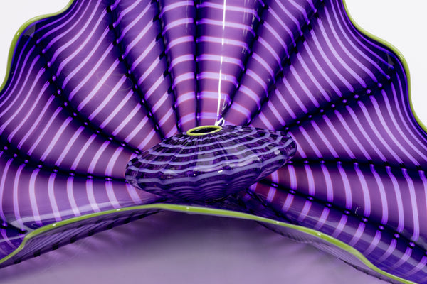 Dale Chihuly, Imperial Iris Persian, (1999) a hand-blown glass sculpture, signed 'Chihuly PP 99', measuring 7.5 x 13.75 x 11 inches