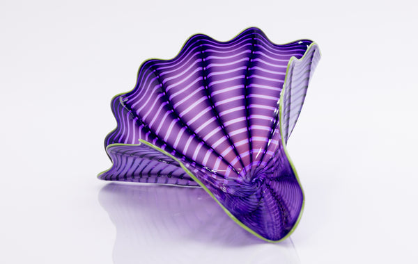 Dale Chihuly, Imperial Iris Persian, (1999) a hand-blown glass sculpture, signed 'Chihuly PP 99', measuring 7.5 x 13.75 x 11 inches
