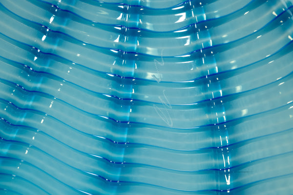 Dale Chihuly Misty Persian Pair 2009 Signed Portland Press Edition Handblown Glass