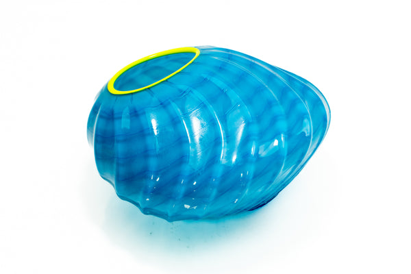 Dale Chihuly Misty Persian Pair 2009 Signed Portland Press Edition Handblown Glass