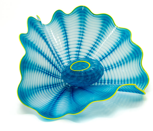 Dale Chihuly, Misty Persian Pair, 2009 Signed Portland Press Edition Handblown Glass