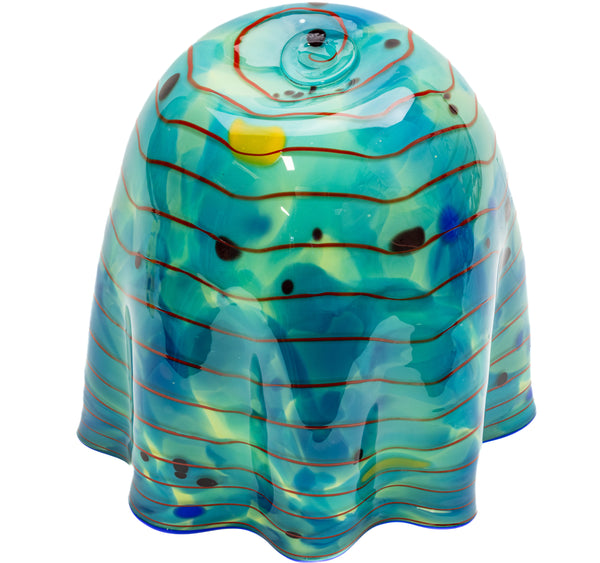 Dale Chihuly Ocean Macchia Sold Out Portland Press 2002 Signed Hand Blown Glass