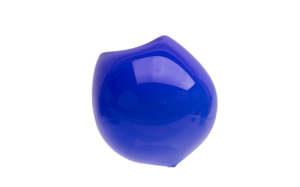 Dale Chihuly Paris Blue Basket 3 Piece Set Signed Portland Press Hand Blown Glass