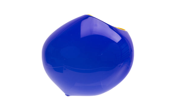 Dale Chihuly Paris Blue Basket 3 Piece Set Signed Portland Press Hand Blown Glass