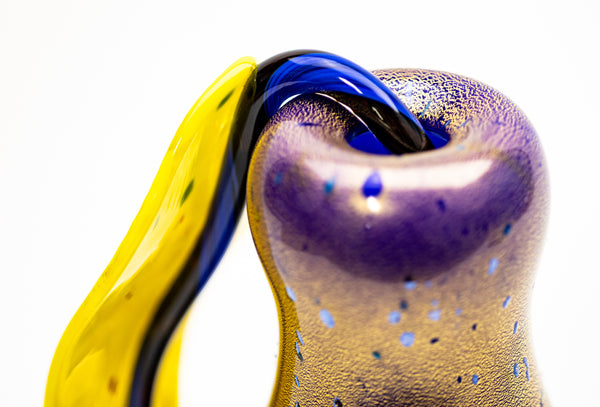 Dale Chihuly Philodendron Ikebana Signed 2002 Hand Blown Glass