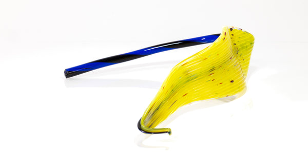 Dale Chihuly Purple Philodendron Ikebana 2002 Signed Portland Press Handblown Glass