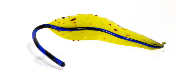 Dale Chihuly Purple Philodendron Ikebana 2002 Signed Portland Press Handblown Glass