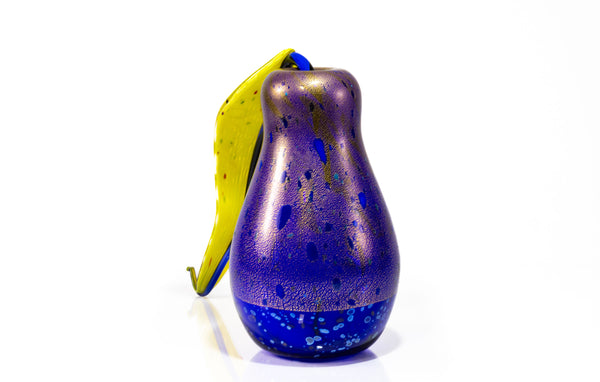 Dale Chihuly Purple Philodendron Ikebana 2002 Signed Portland Press Handblown Glass