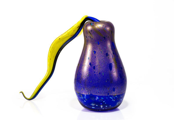 Dale Chihuly Purple Philodendron Ikebana 2002 Signed Portland Press Handblown Glass