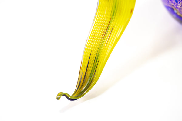 Dale Chihuly Purple Philodendron Ikebana 2002 Signed Portland Press Handblown Glass