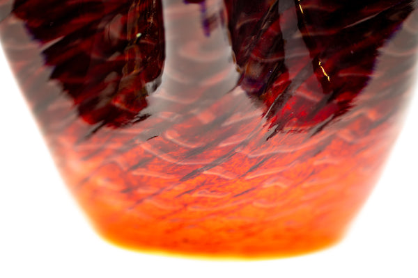 Dale Chihuly Tuscan Red Seaform Chihuly Workshop 2018 Hand Blown Glass