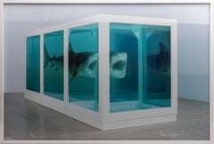 Damien Hirst Lenticular Shark Print The Physical Impossibility of Death in the Mind of Someone Living Signed Edition of 150