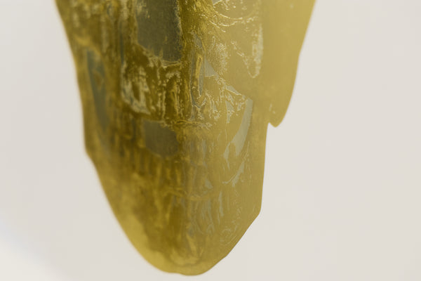 Damien Hirst, Death or Glory, Gold Skull Foil Block Edition of 2
