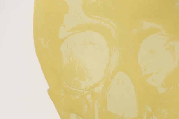 Damien Hirst, Death or Glory, Gold Skull Foil Block Edition of 2