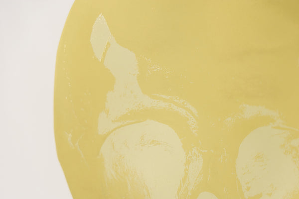 Damien Hirst, Death or Glory, Gold Skull Foil Block Edition of 2