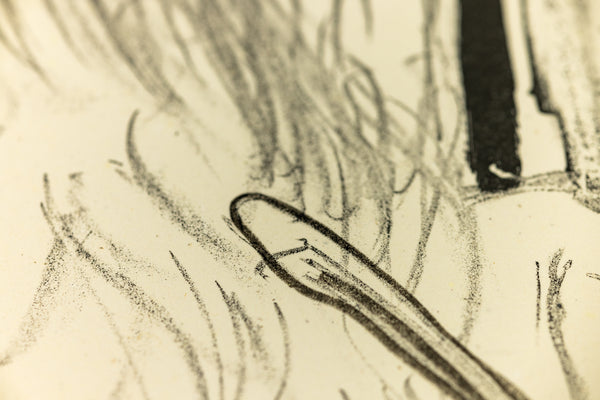 David Hockney Ann Combing Her Hair Signed Lithograph Edition of 75