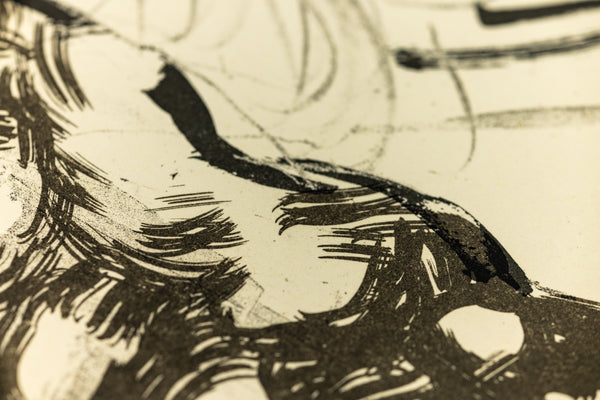 David Hockney Ann Combing Her Hair Signed Lithograph Edition of 75