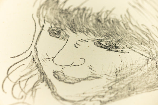 David Hockney Ann Combing Her Hair Signed Lithograph Edition of 75