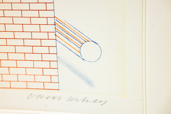 David Hockney Serinade Etching Edition of 200 From The Blue Guitar Series
