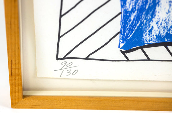 David Hockney Untitled for Joel Wachs Signed Screenprint Edition of 130