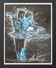 Denny Dent Ballerina Duet 69” Large Original Painting