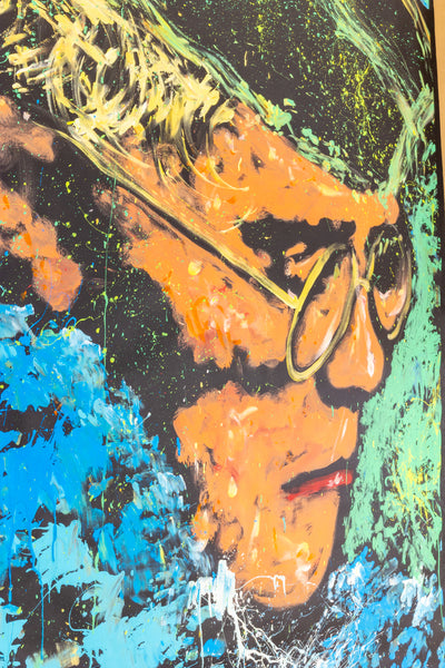 Denny Dent Large 6'  Elton John Original Painting