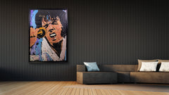 Denny Dent, Elvis - Large 6' Original Painting