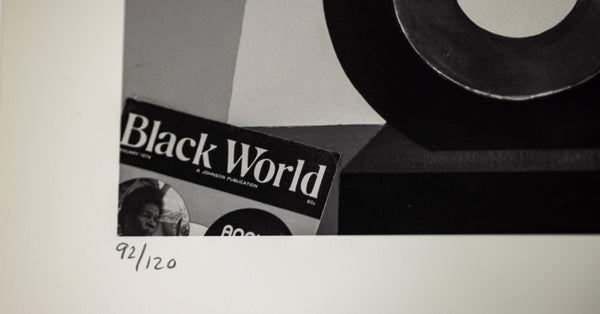 Derrick Adams Under the Soft Light Signed 2015 Print Edition of 120