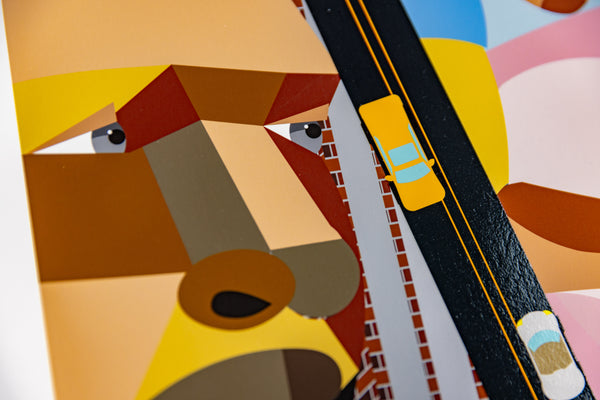 Derrick Adams We Make The City’s Grid Limited Edition Screenprint