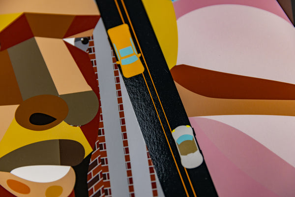 Derrick Adams We Make The City’s Grid Limited Edition Screenprint