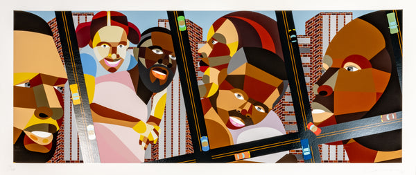 Derrick Adams, We Make The City’s Grid - Limited Edition Screenprint